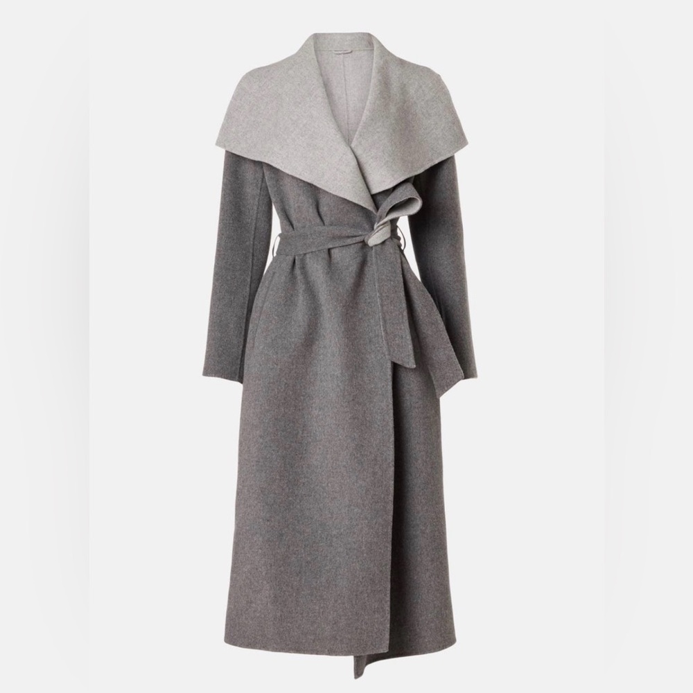 NWOT Mackage Mai Wool Wrap Coat